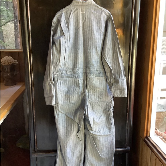 Vintage Sanforized Workwear Coveralls 42R Regular - Picture 7 of 8
